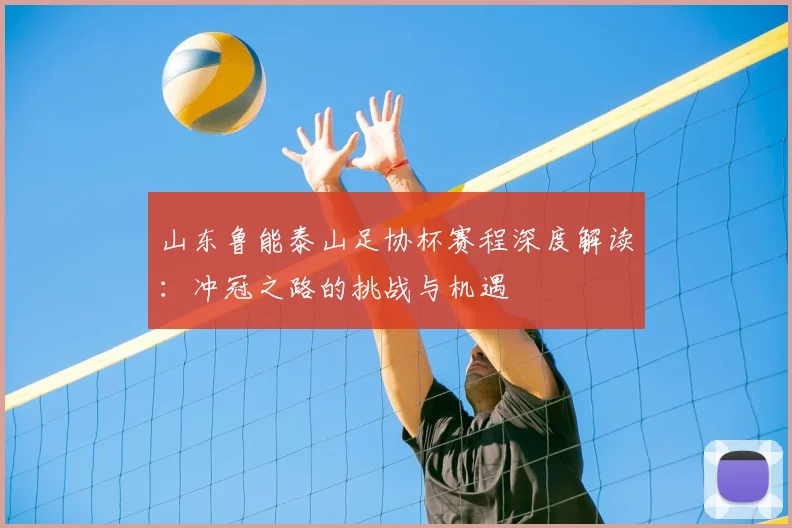 山东鲁能泰山足协杯赛程深度解读:冲冠之路的挑战与机遇