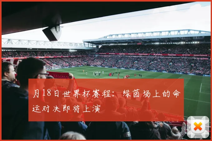 月18日世界杯赛程：绿茵场上的命运对决即将上演